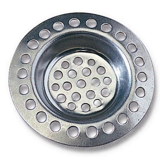 REJILLA ACERO FREGADOR SOMBRERO 80MM.