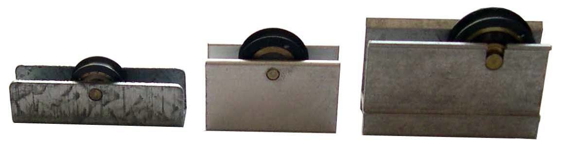 RULETA ALUMINIO CON RODAMIENTO F202 BB