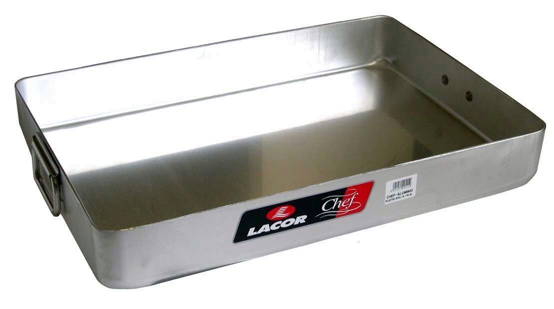 RUSTIDERA LACOR ALUMINIO 50 X 35 CMS.