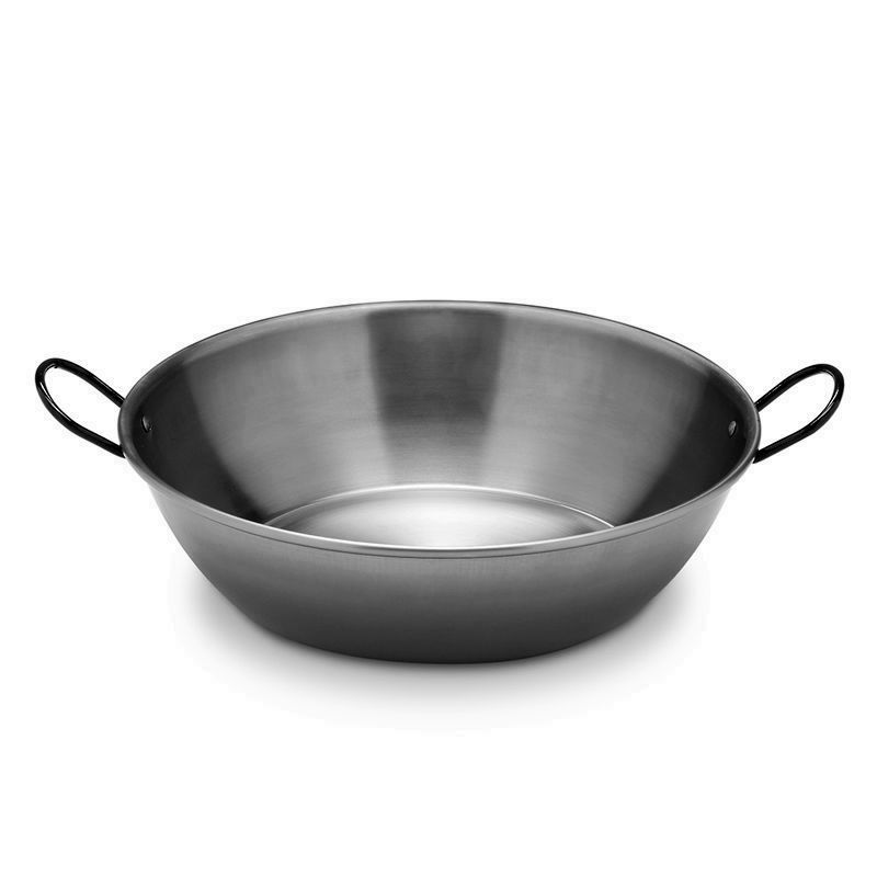 SARTEN HONDA PULIDA CON ASAS 55 CMS.