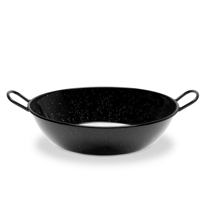 SARTEN HONDA VITRIFICADA CON ASAS 28 CMS.