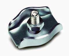 SUJETACABLE GALVANIZADO PLANO 2MM.