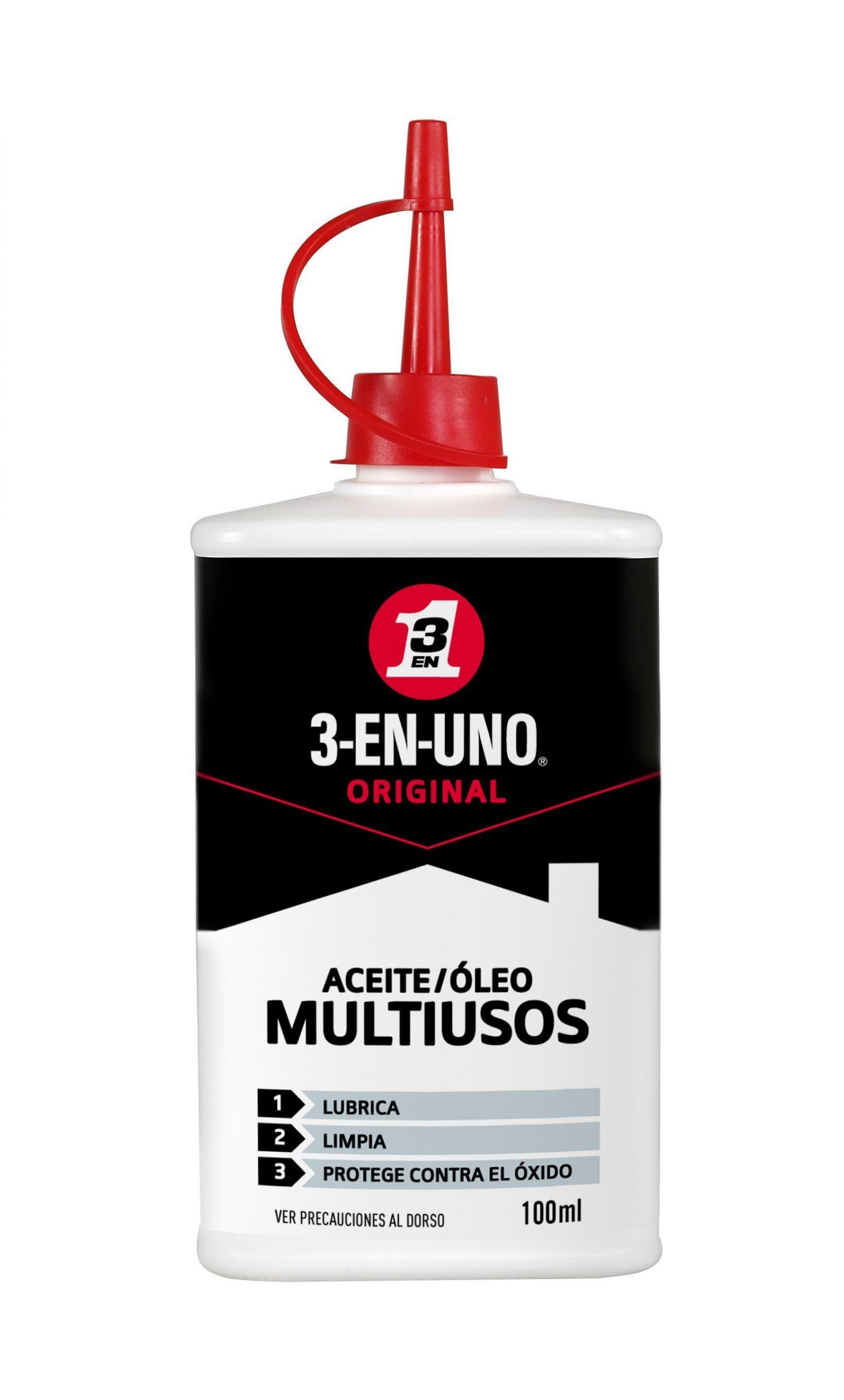 ACEITE 3 EN UNO LUBRICANTE GOTERO 100 ML.
