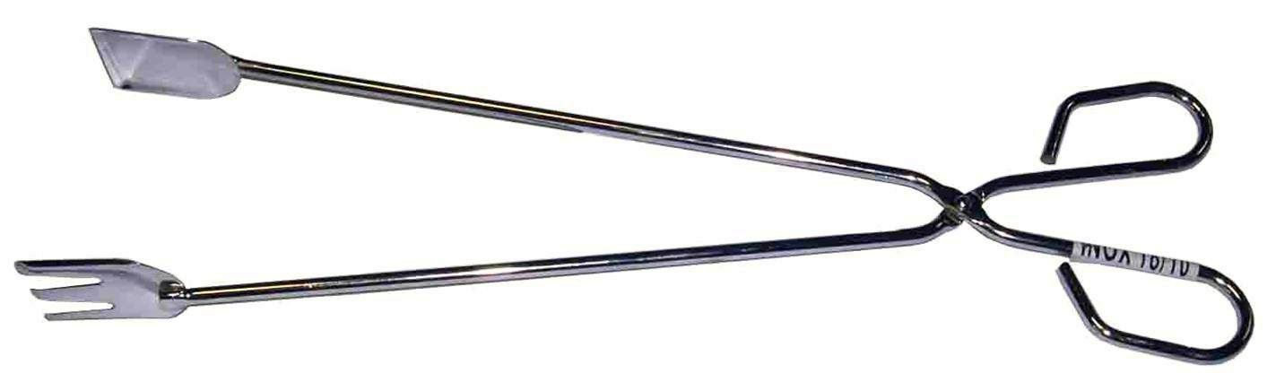 TENACILLA CARNE INOXIDABLE 35CM CON PALA SAUVIC