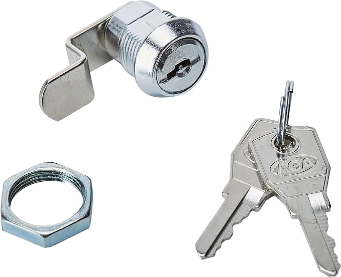 CERRADURA BUZON AGA R135 CURVA LLAVES IGUALES