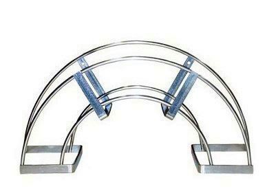 SOPORTE MANGUERA METALICO 40X14