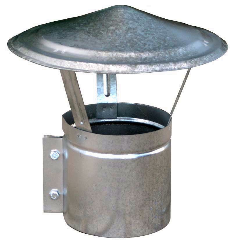 SOMBRERETE GALVANIZADO MODELO CHINO 250 MM.