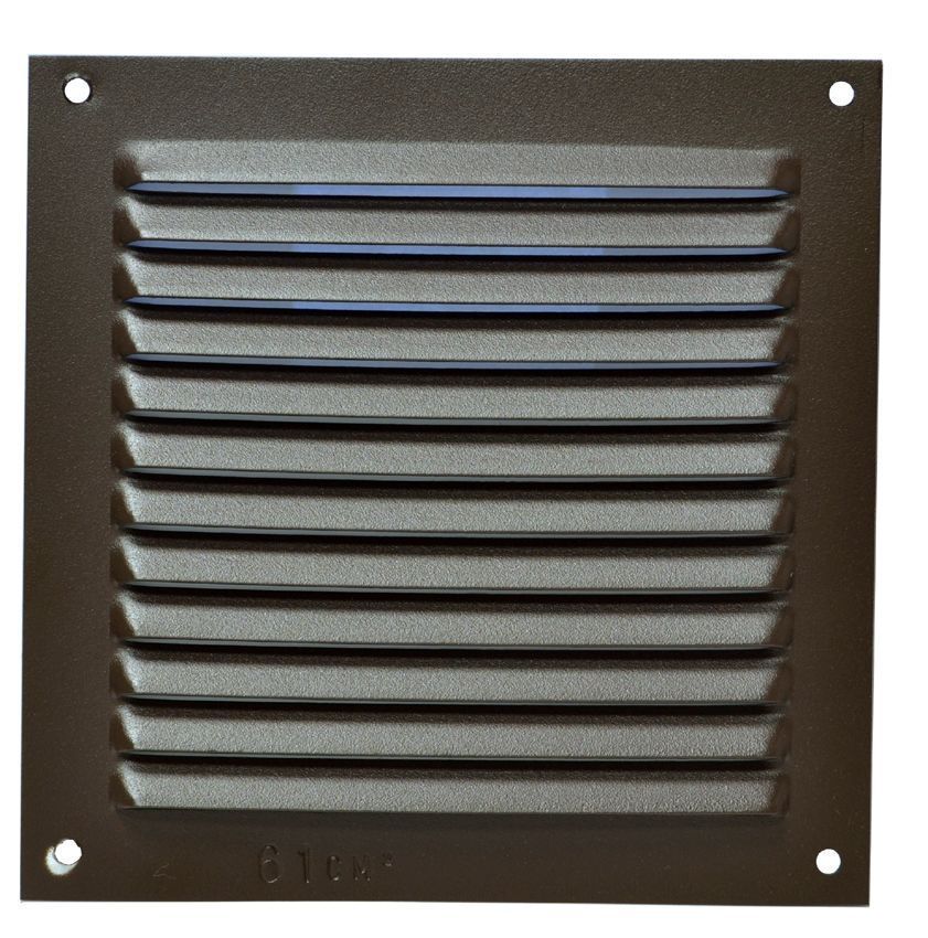 REJILLA GAS MARRON 15X15 CMS.