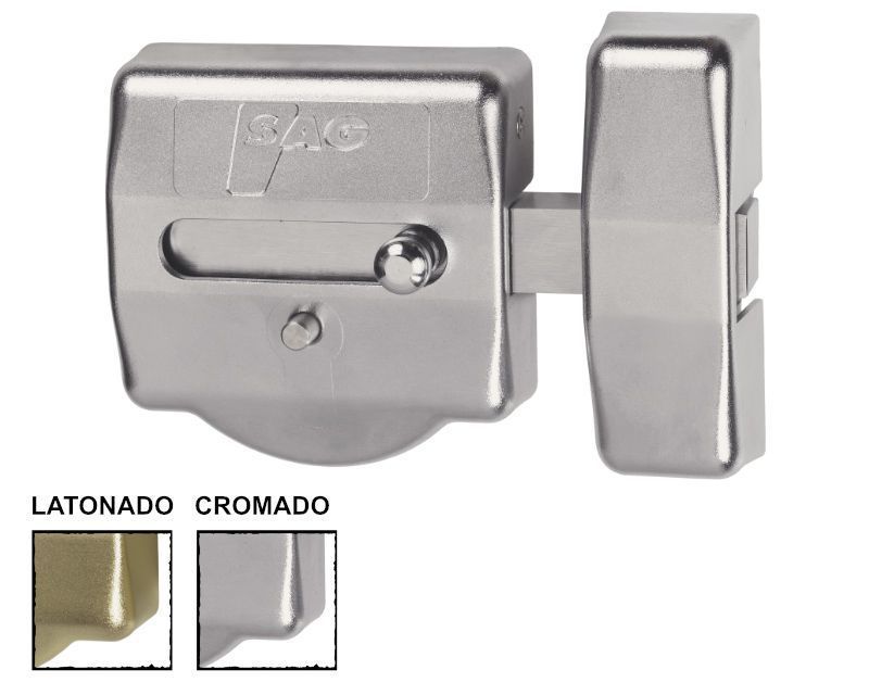 CERROJO SAG MODELO CSI (AACP0038) LATONADO