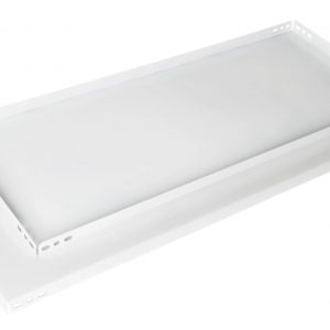 BANDEJA ESTANTERIA BLANCA  600 X 200 MM.