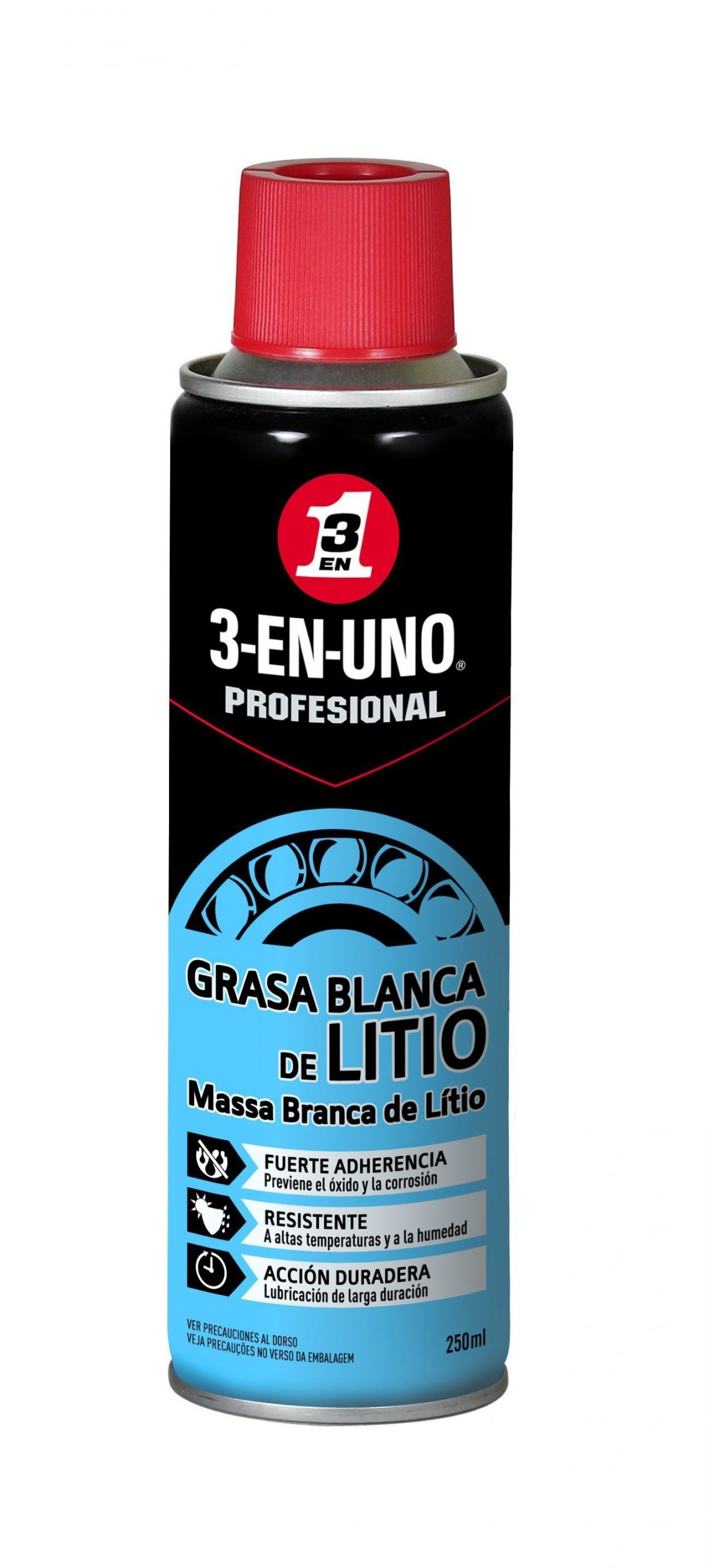 GRASA DE LITIO 3 EN UNO 250ML.