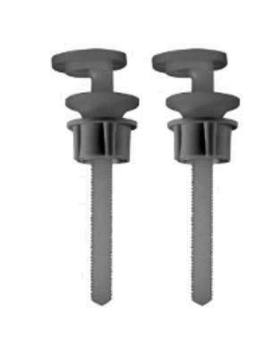 TORNILLOS CIS PLASTICO ASIENTO INODORO (JUEGO)