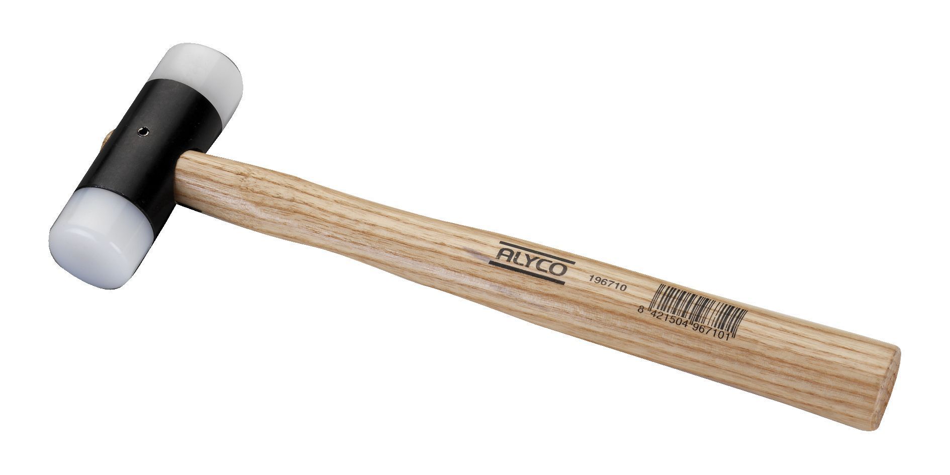 MARTILLO BOCA NYLON 44 MM. MANGO MADERA