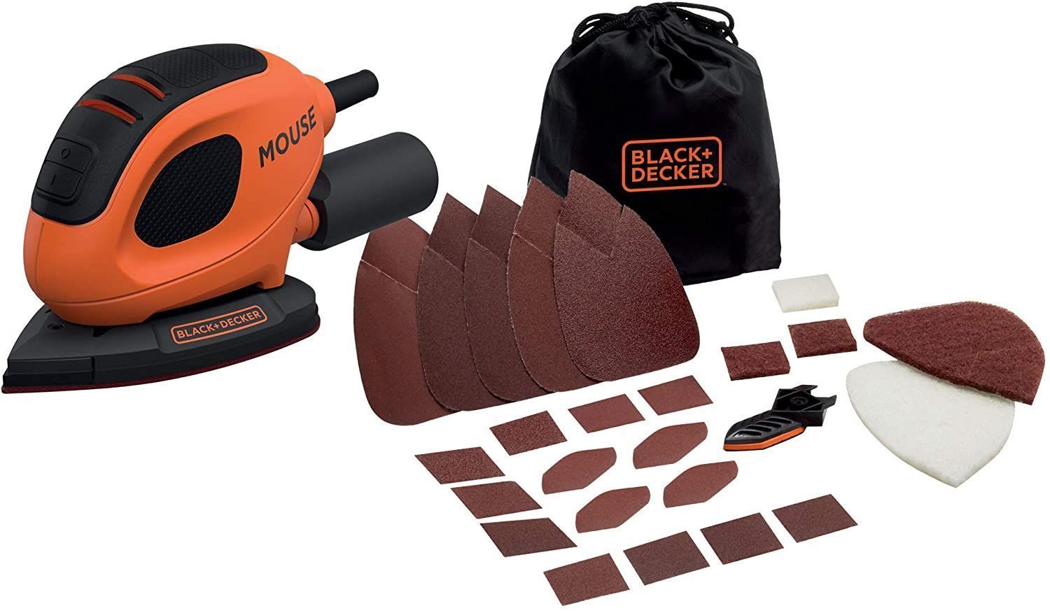 LIJADORA BLACK & DECKER MOUSE 55W BEW230BCQSC.