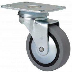RUEDA GIRATORIA  TW0152 6010501 GRIS CON GOMA