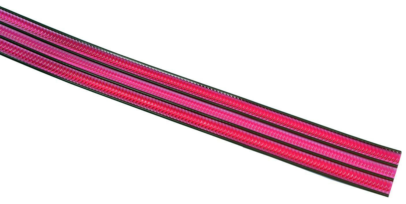 CORTINA "TOSCA" CINTA N 16 ROJA 90x210