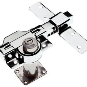 CERROJO AMIG CROMO 488MM. LLAVE 2 LADOS