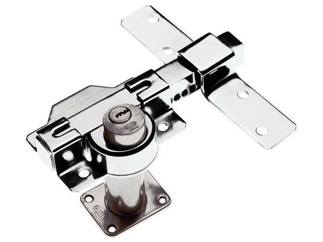 CERROJO AMIG CROMO 488MM. LLAVE 2 LADOS