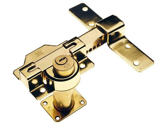 CERROJO AMIG ORO 488MM. LLAVE 2 LADOS