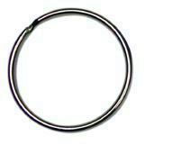LLAVERO ANILLA CROMADO 18 MM (100U)