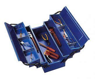 CAJA HERRAMIENTAS METALICA N4 40 CMS. ARZA