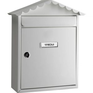 BUZON EXTERIOR ARREGUI VISIT 228X22MM. BLANCO