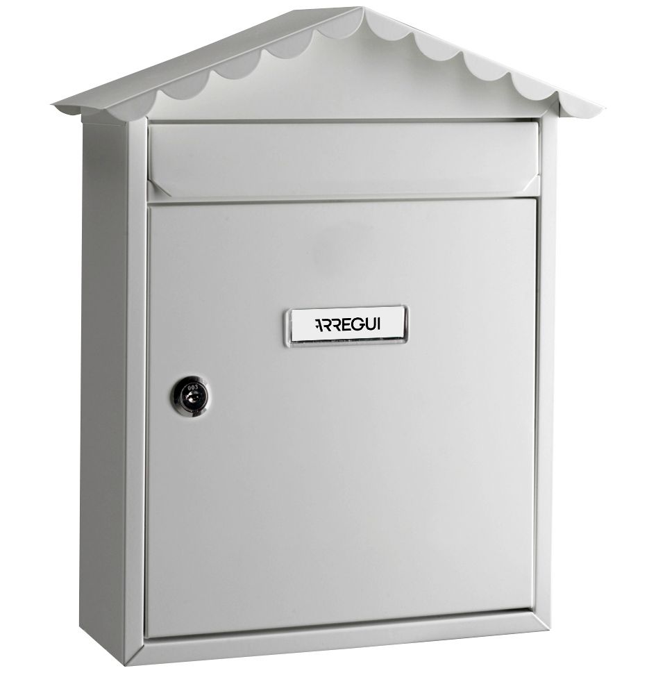 BUZON EXTERIOR ARREGUI VISIT 228X22MM. BLANCO