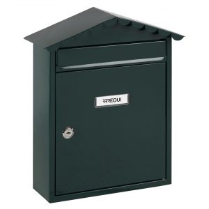 BUZON EXTERIOR ARREGUI VISIT 228X22MM. VERDE