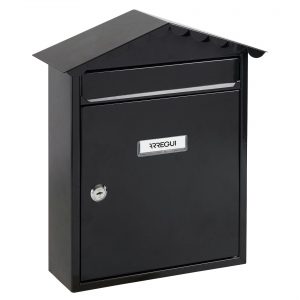BUZON EXTERIOR ARREGUI VISIT 228X22MM. NEGRO