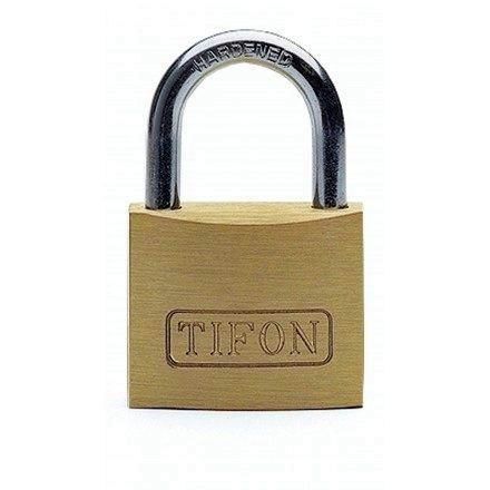 CANDADO TIFON LATONADO CORTO 60 LLAVES IGUALES 602