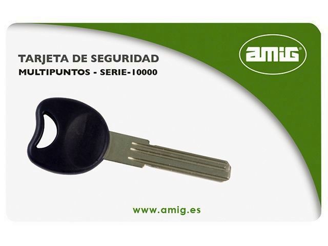 LLAVES EN BRUTO AMIG SEGURIDAD MODELO 10080 (10U)