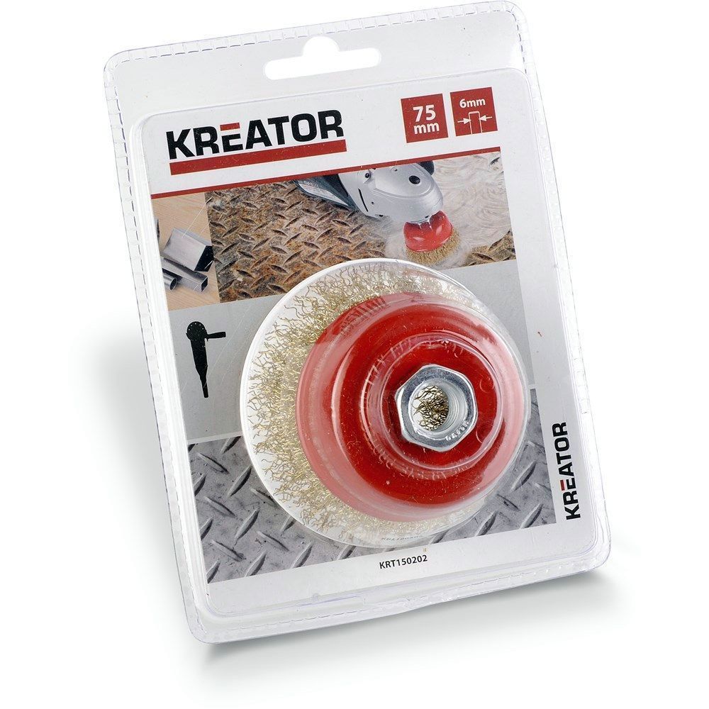 CEPILLO TAZA KREATOR KRT150202 (75 MM) ROSCA 14MM