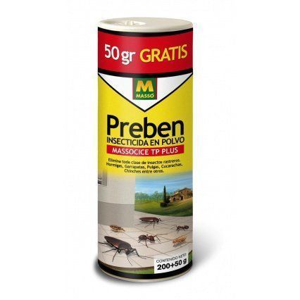 INSECTICIDA MASSO PREBEN PULGAS POLVO