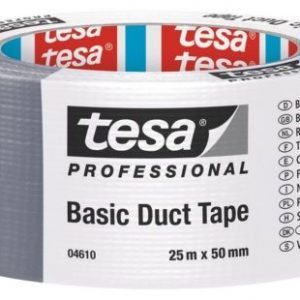 CINTA AMERICANA TESA GRIS 50MM (ROLLO 25MTS)