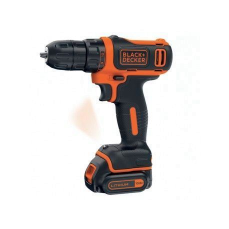 TALADRO ATORNILLADOR 10,8V BLACK & DECKER B/LI BDCDD12KBQW