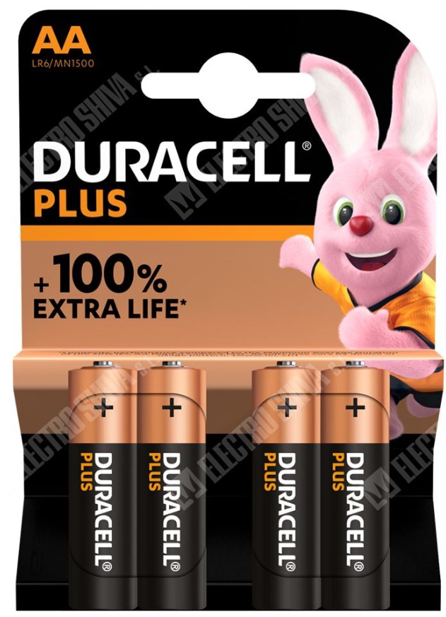 PILA DURACELL PLUS AA (LR06) K4