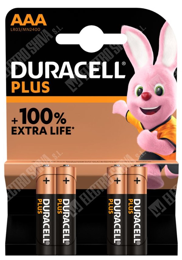 PILA DURACELL PLUS AAA (LR03) K4