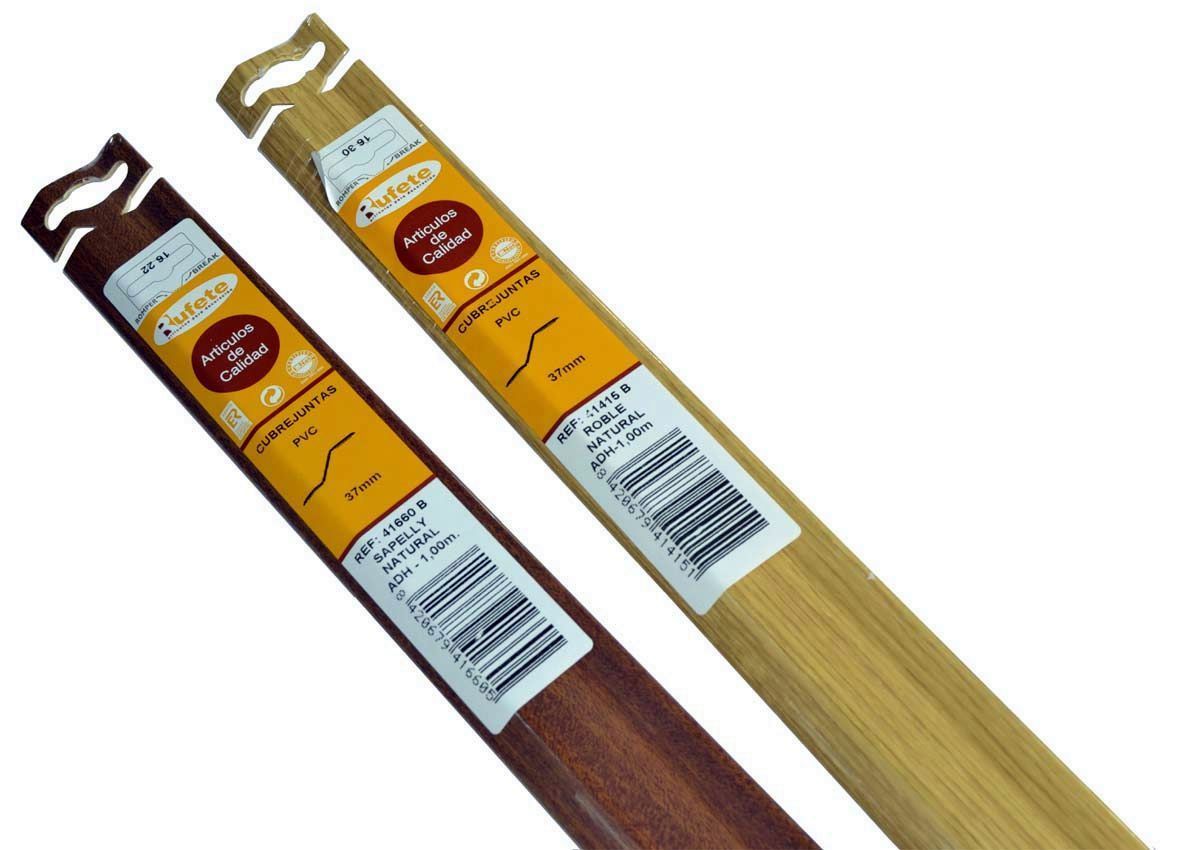 TAPAJUNTAS CERAMICA RUFETE ADHESIVO ROBLE 1MT.