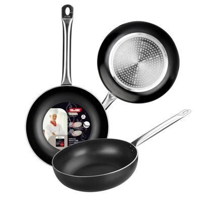 SARTEN ALUMINIO IBILI ICHEF 36 CMS.