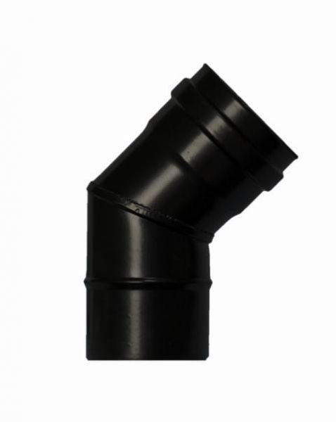 CODO ESTUFA VITRIFICADO PELLET 80MM. 45