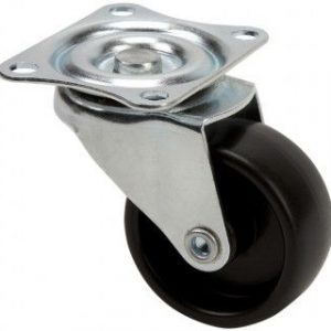 RUEDA GIRATORIA  TW0128 25 MM. CON PLACA