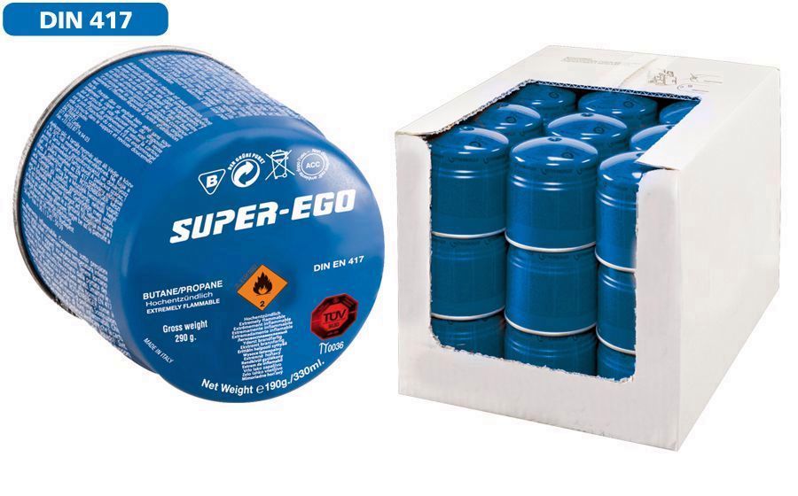 CARTUCHO GAS SUPEREGO C200 C/VALVULA