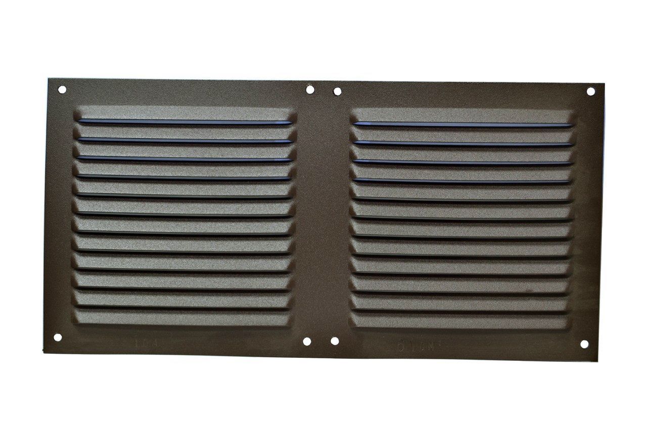 REJILLA GAS MARRON 30X15 CMS.