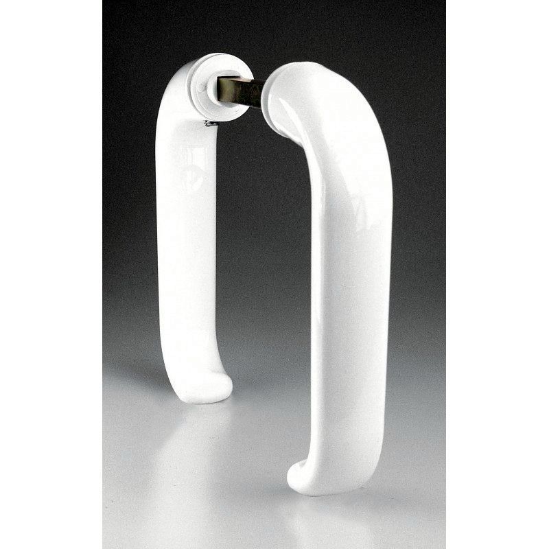 JUEGO MANIVELA ALUMINIO F145 L/BLANCO