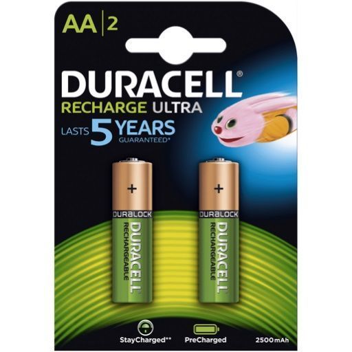 PILA DURACELL RECARGABLE  AA (BL.2UDS.)