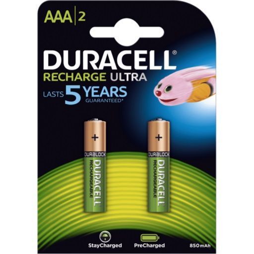 PILA DURACELL RECARGABLE AAA (BL.2UDS.)