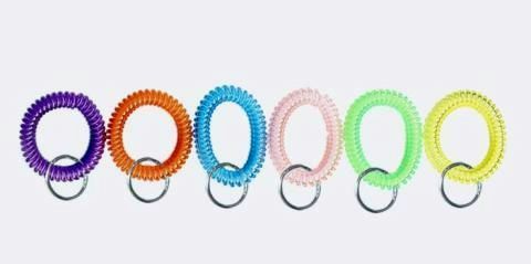 LLAVERO ESPIRAL MUÑECA JMA SURTUDO (12U)