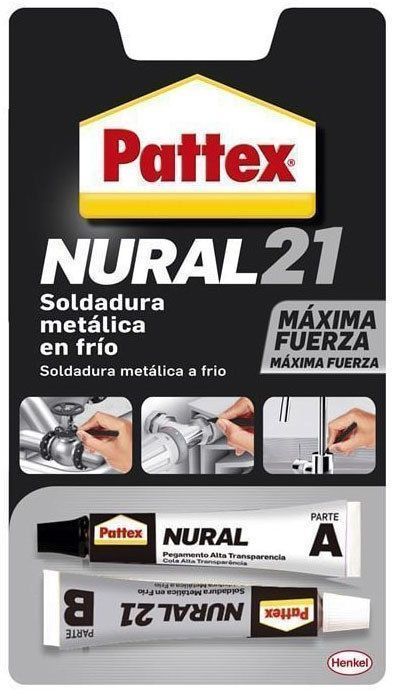 PEGAMENTO PATTEX NURAL 21 120ML SOLDADURA EN FRIO