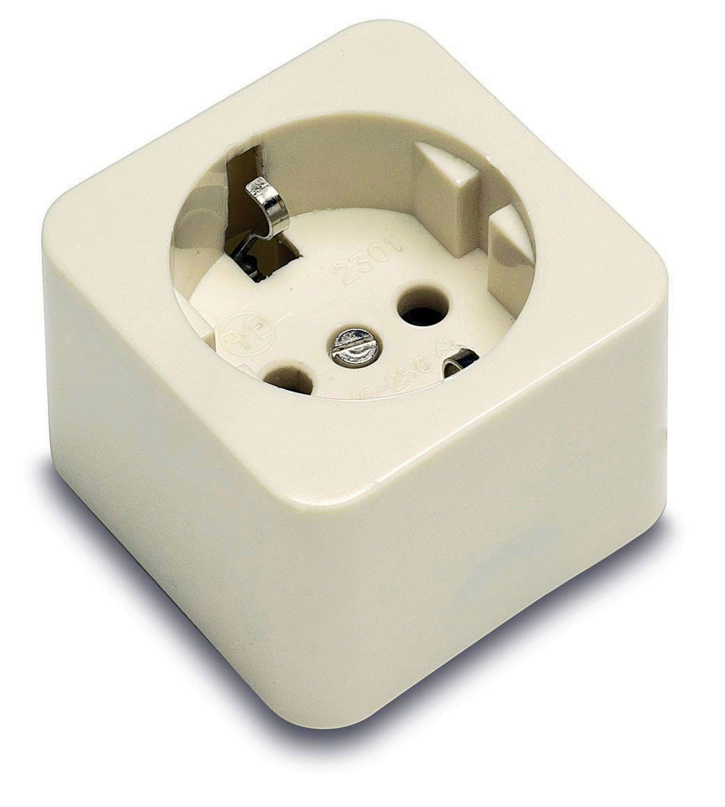 BASE ENCHUFE PORCELANA T.T.16A REF.2301