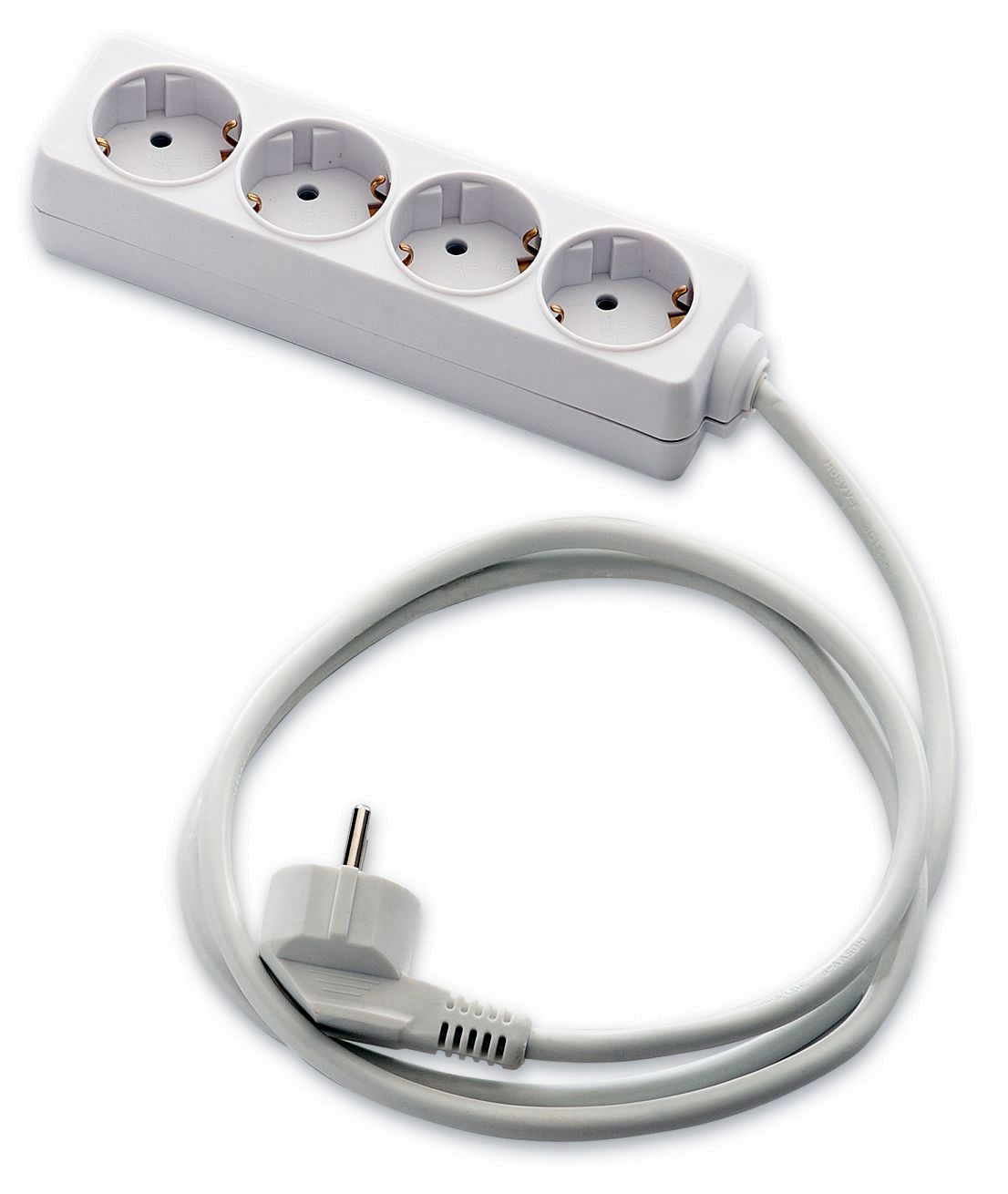 BASE MULTIPLE 4 TOMAS T.T. CABLE 1'5M.9/504